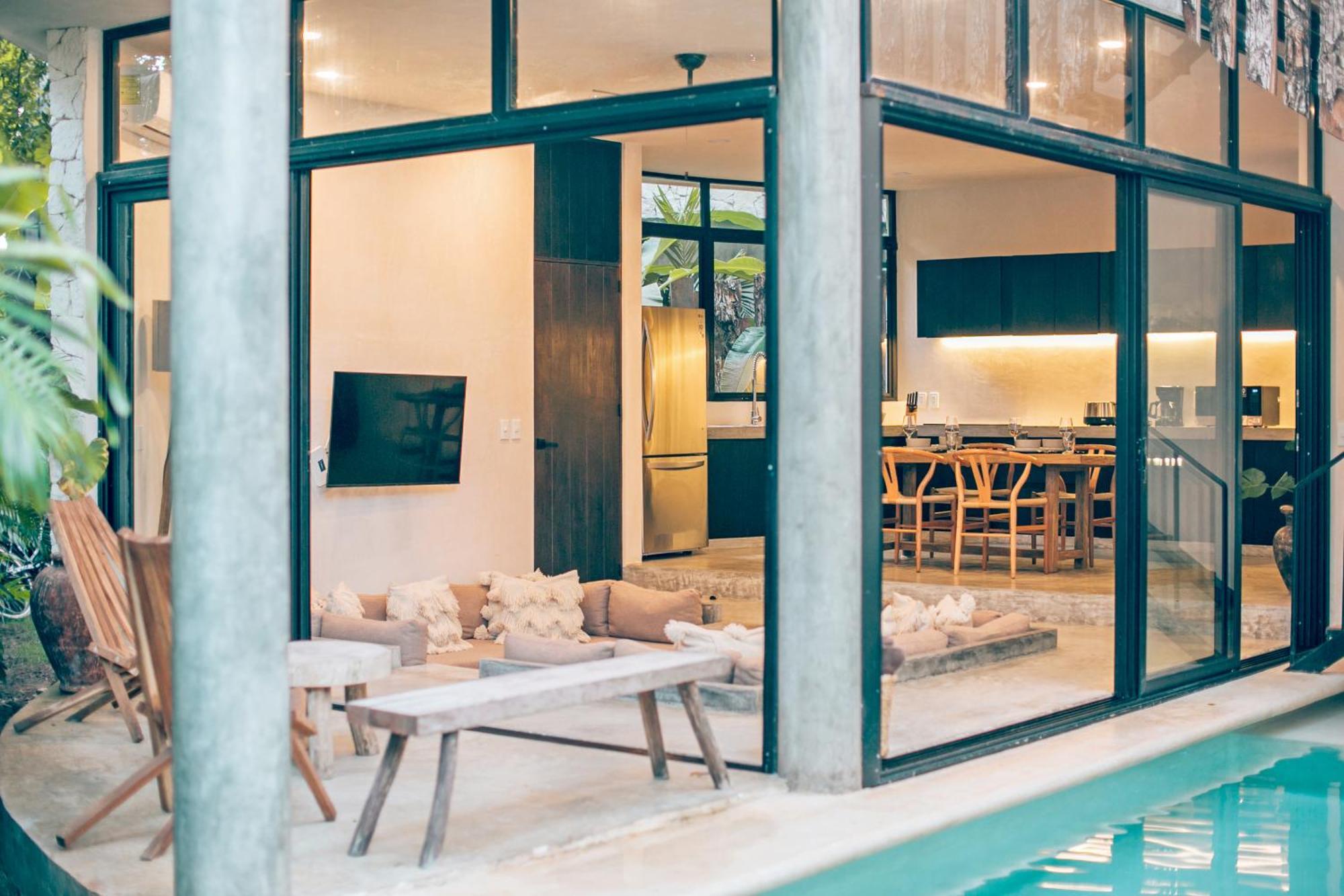 Round Luxury Jungle Villa Priv Pool-Concierge 4A Tulum Exterior photo